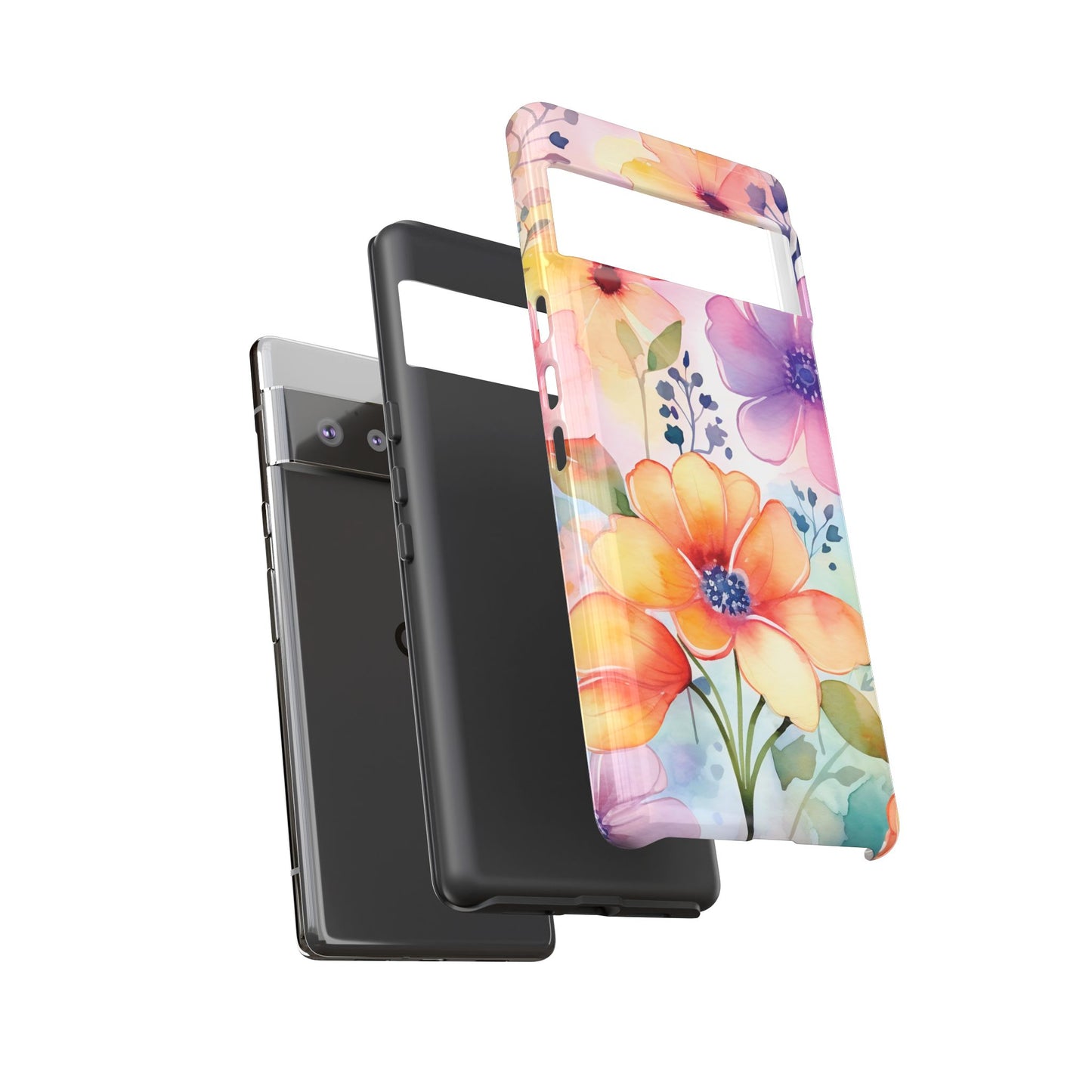 Floral Tough Case for Google Pixel- theme 1