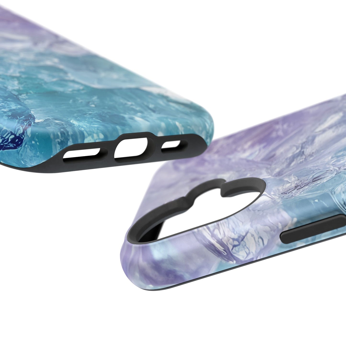 Crystal-Patterned Impact-Resistant Phone Case | Stylish Protection for Adventurers