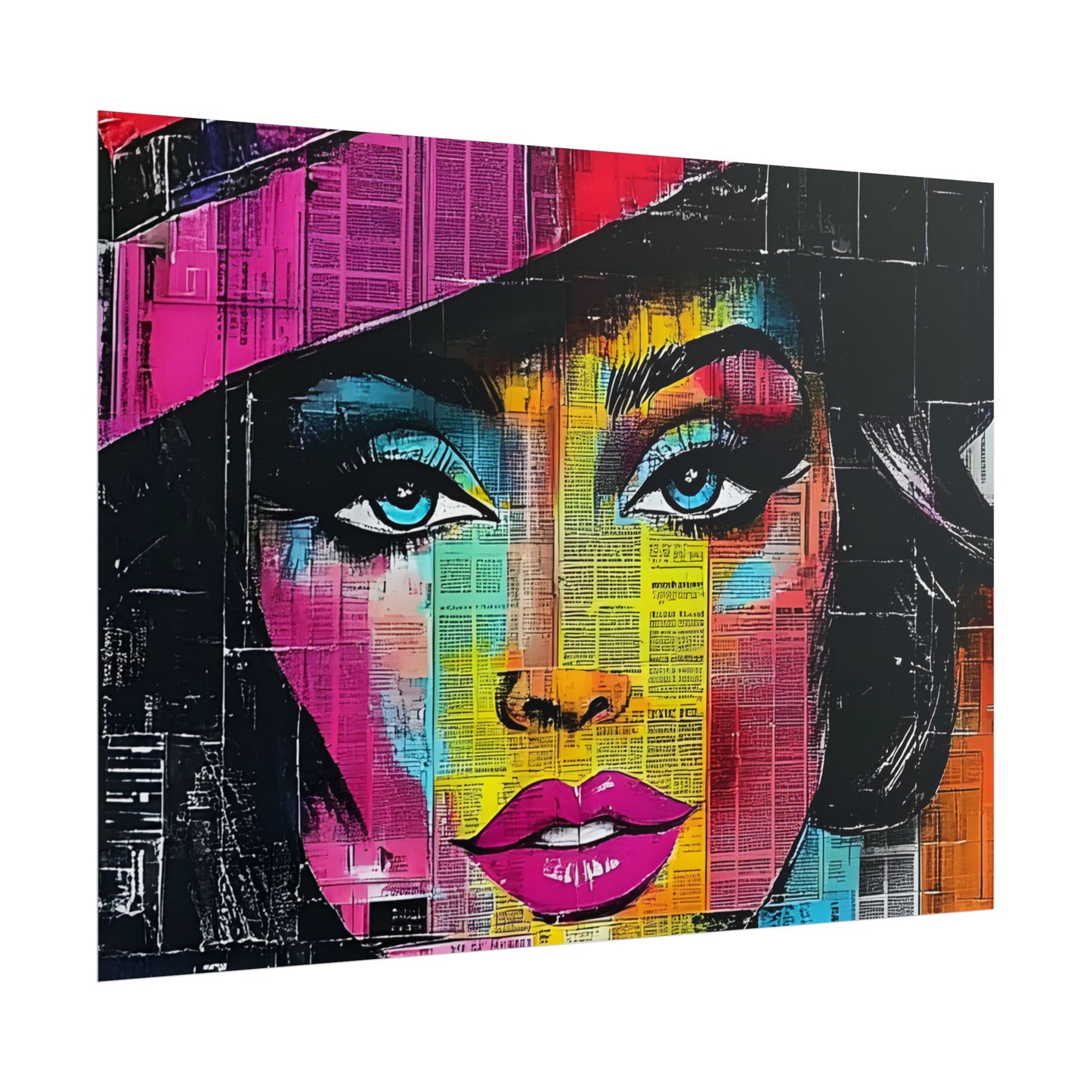 Poster Print Retro Pop Culture Woman 10