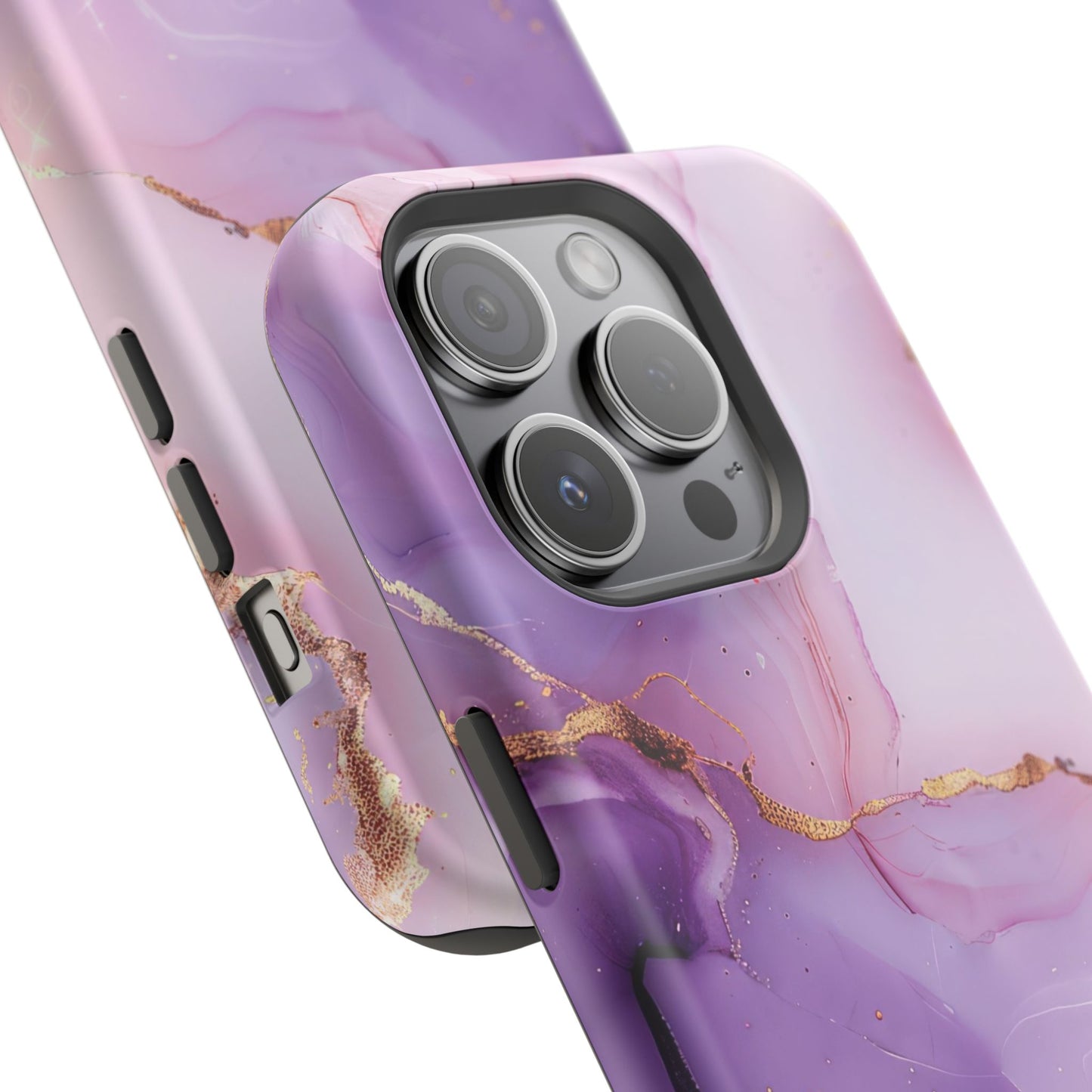 Elegant Purple Marble iPhone Case