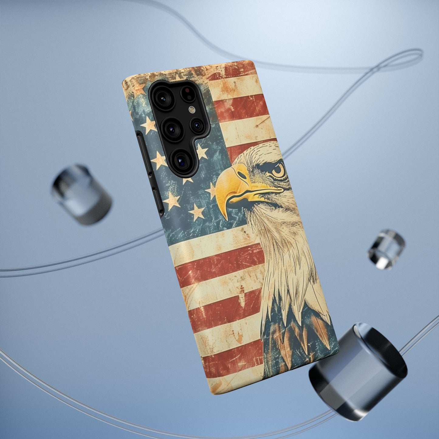 Eagle American Flag Phone Case
