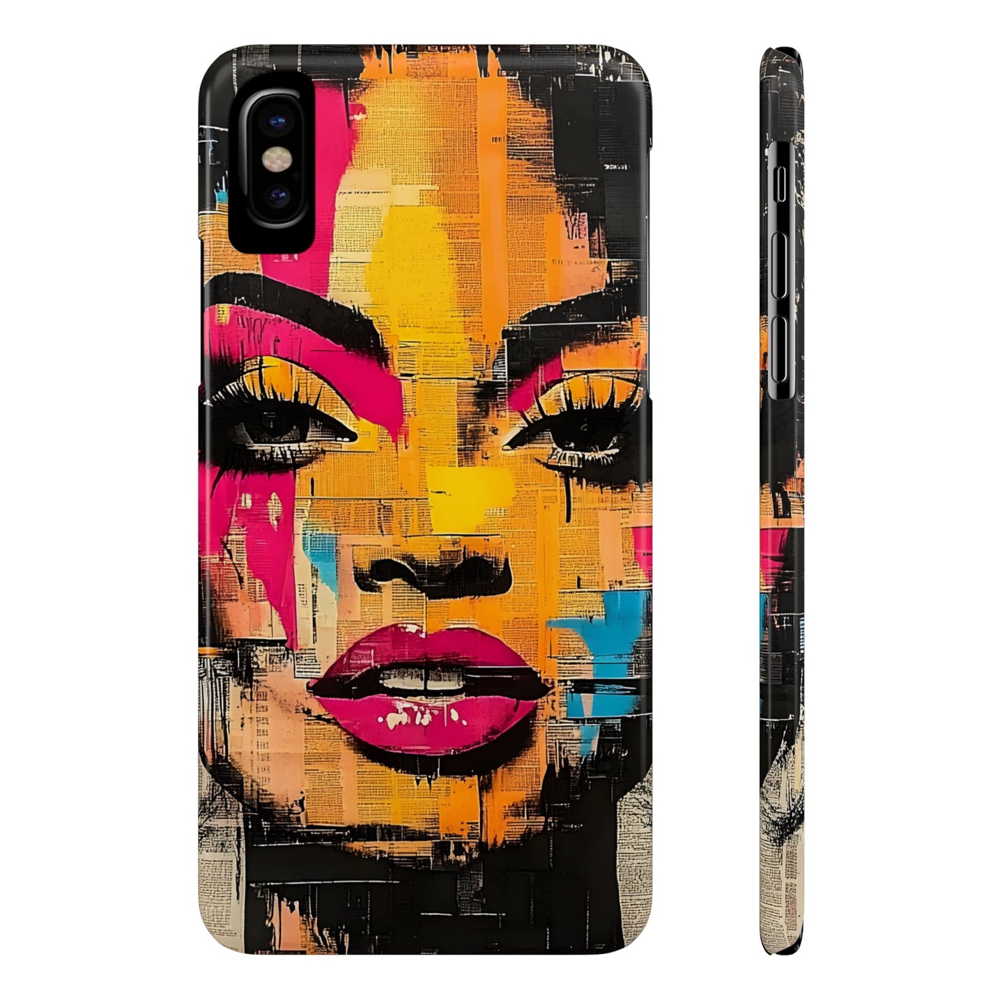 Retro Pop Culture Woman 1 - Phone Case