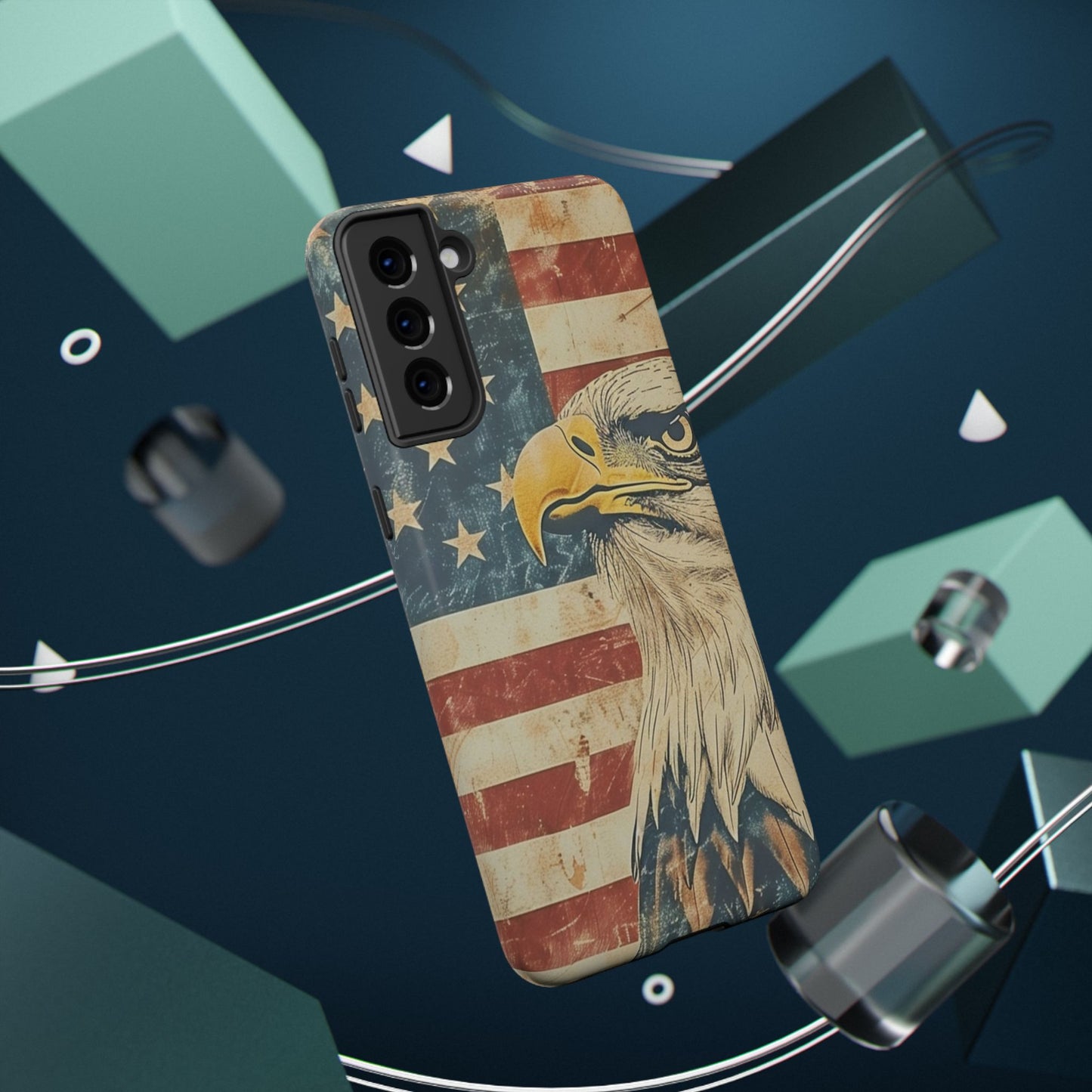 Eagle American Flag Phone Case
