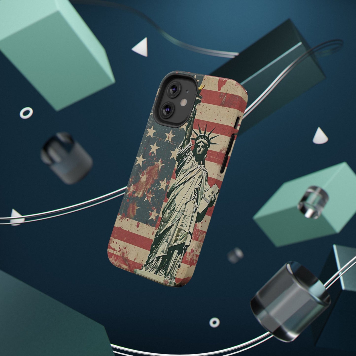 Liberty-Inspired Phone Case - Patriotic Design