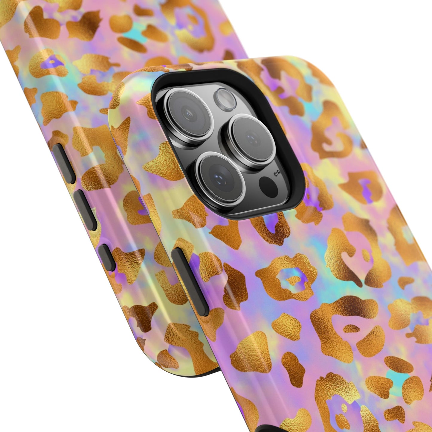 Leopard Print Impact-Resistant Phone Case