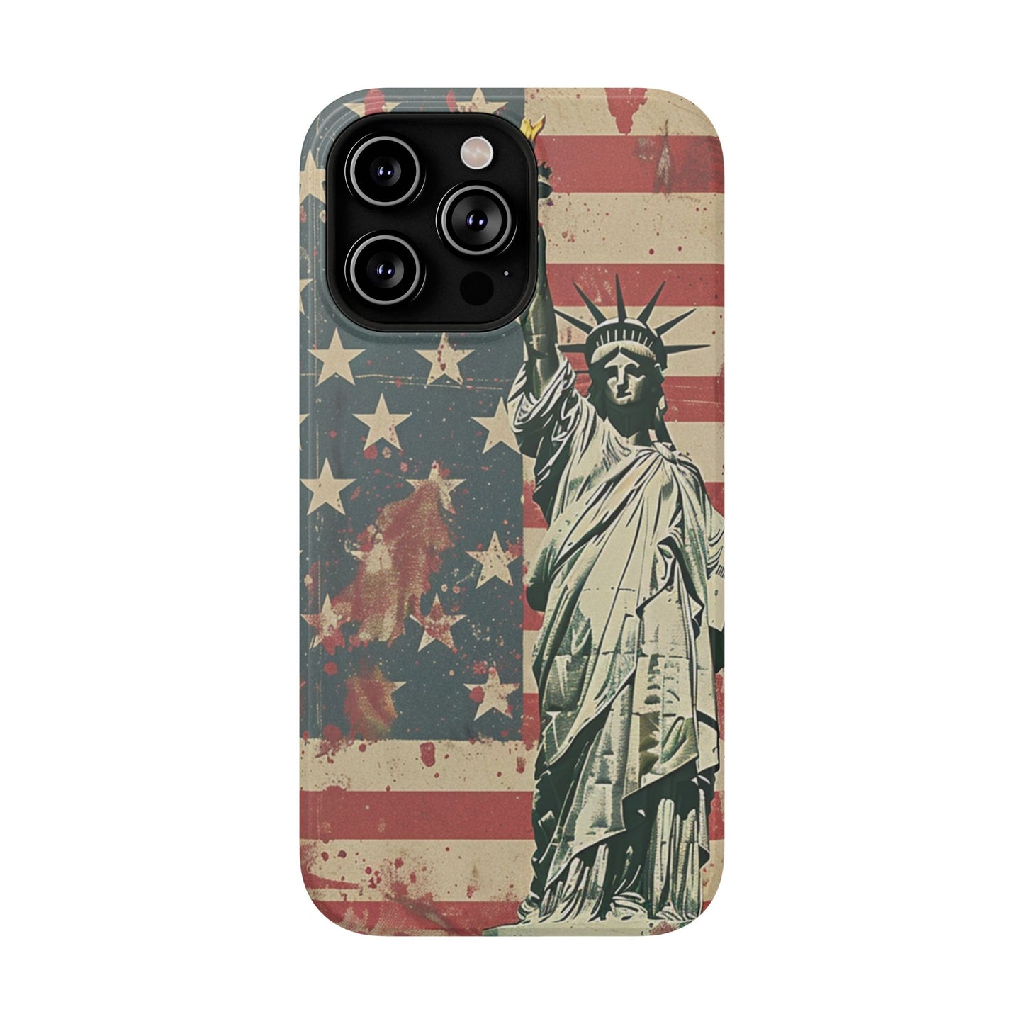 Liberty-Inspired Phone Case - Patriotic Design