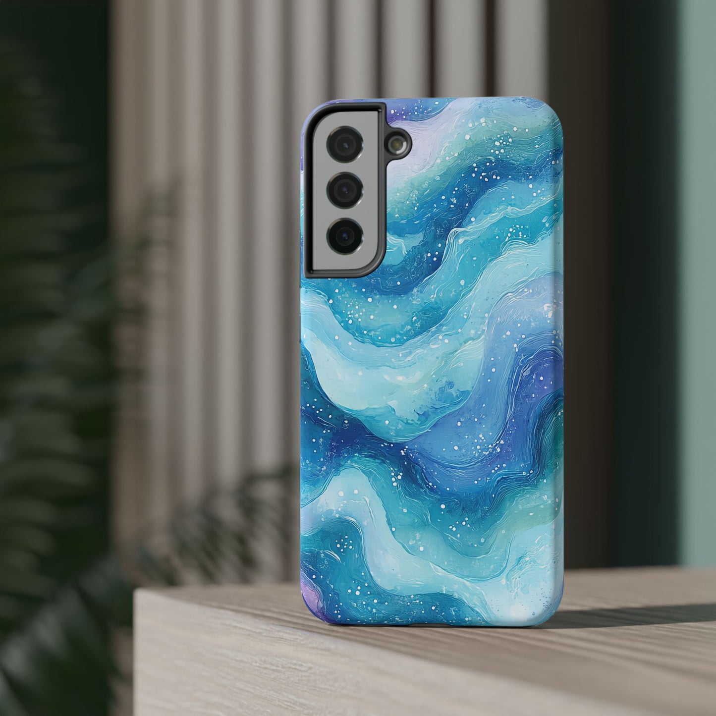 Ocean Wave Impact-Resistant Phone Case - Stylish and Durable Design