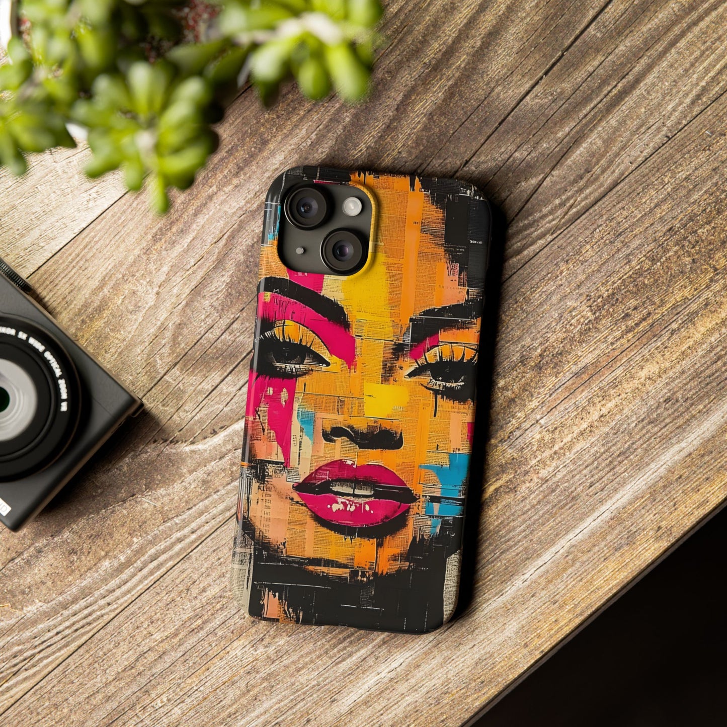 Retro Pop Culture Woman 1 - Phone Case