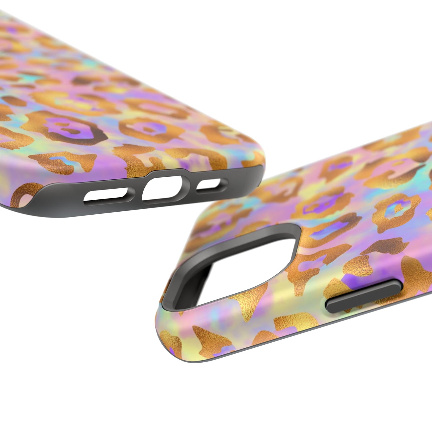 Leopard Print Impact-Resistant Phone Case