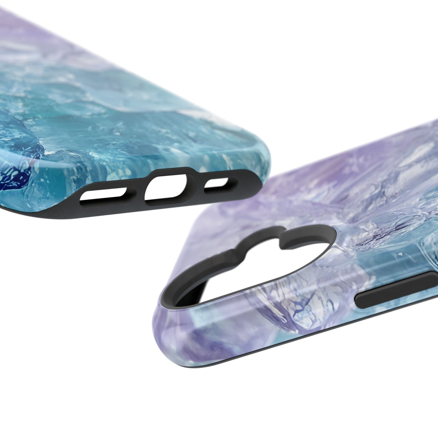 Crystal-Patterned Impact-Resistant Phone Case | Stylish Protection for Adventurers
