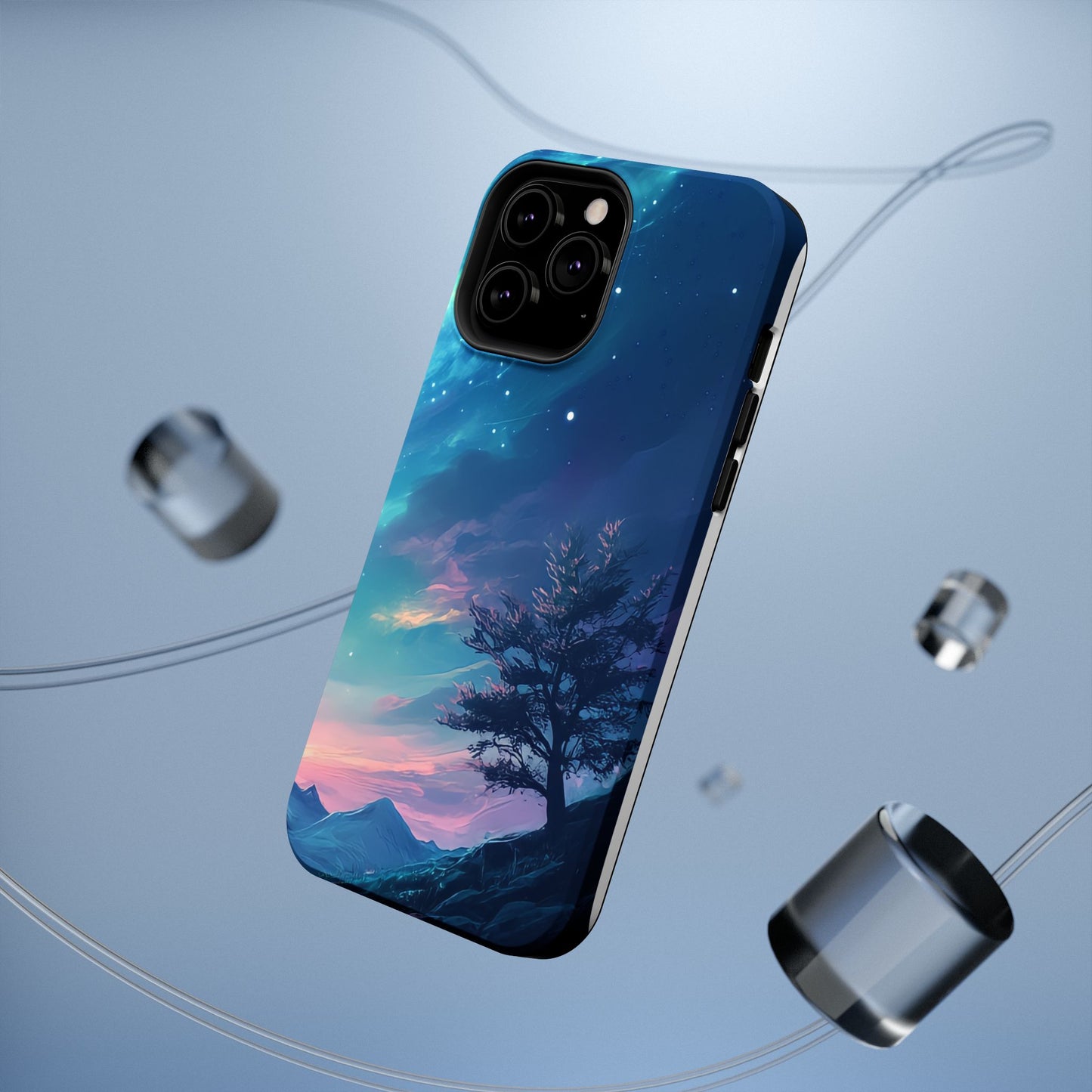 Stunning Galaxy Tree Impact-Resistant Phone Case