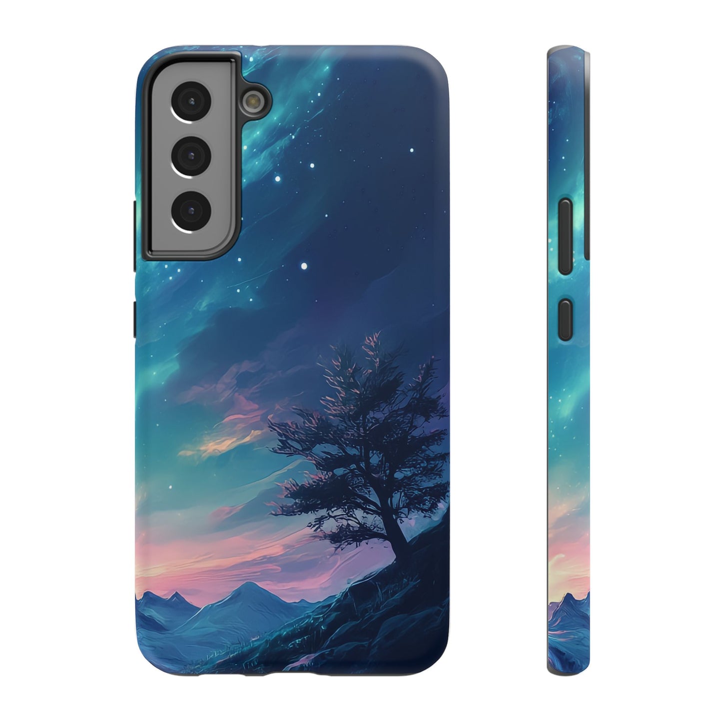 Stunning Galaxy Tree Impact-Resistant Phone Case