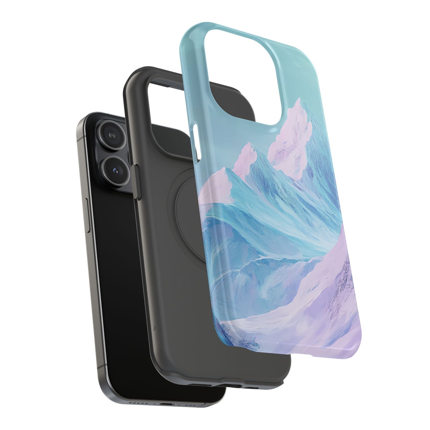 Mountain Landscape Phone Case - Impact-Resistant Protection for Nature Lovers