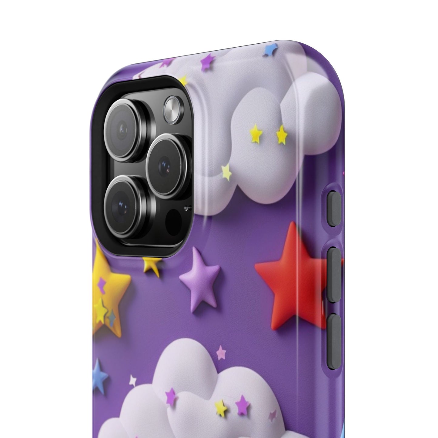 Colorful Cloud & Star Phone Case