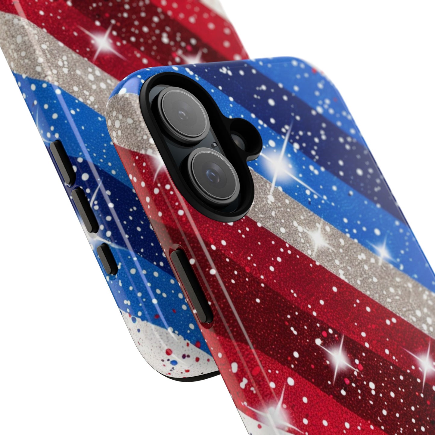 Glittery Patriotic Phone Case - Tough Cases