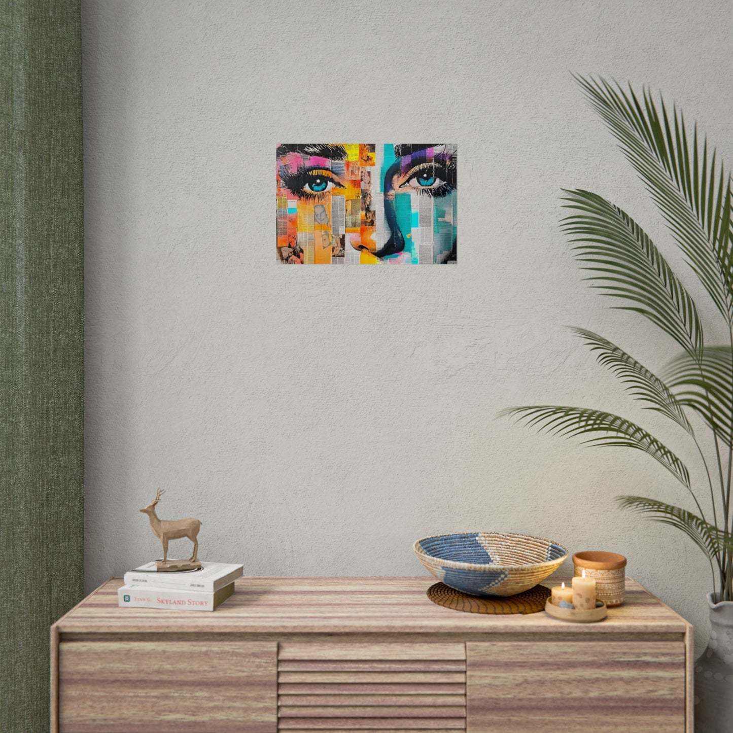 Retro Pop Culture Woman 6-Vibrant Art Wall Decor