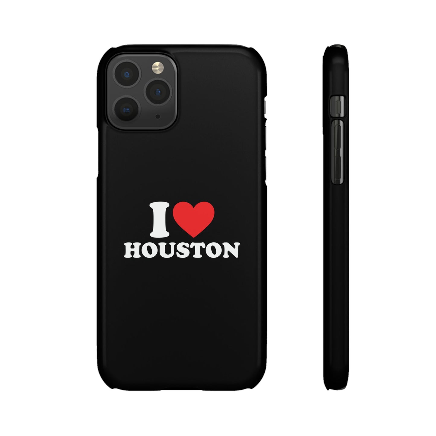 I Love Houston Snap Case Phone Cover