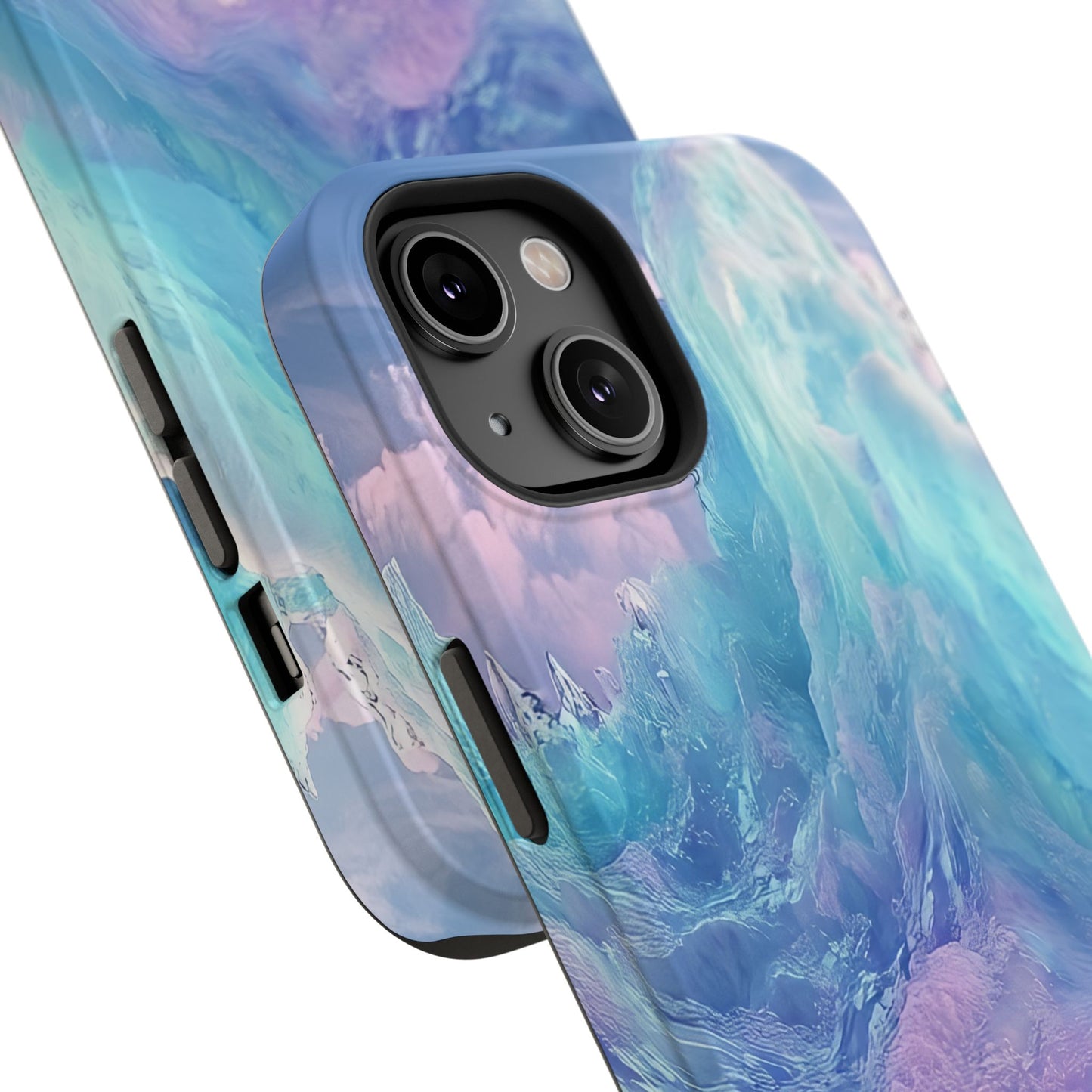 Phone Case - Colorful Abstract Waves Design
