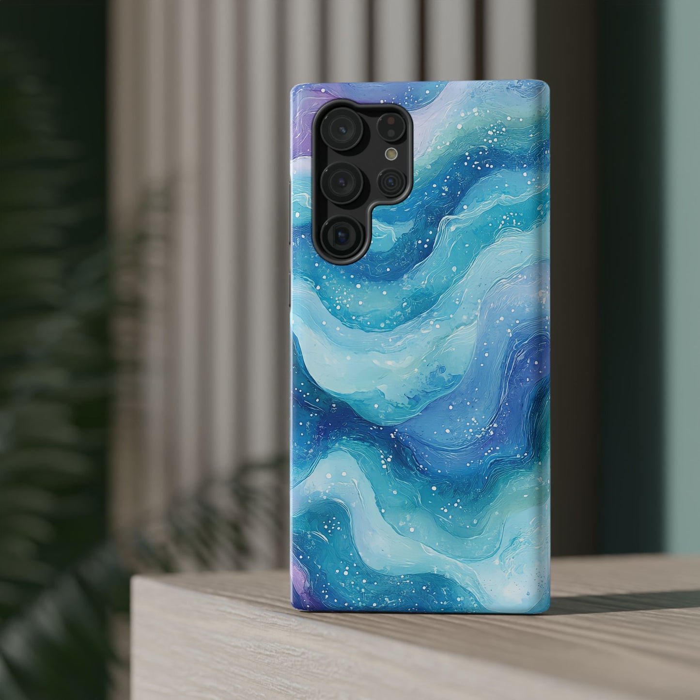 Ocean Wave Impact-Resistant Phone Case - Stylish and Durable Design