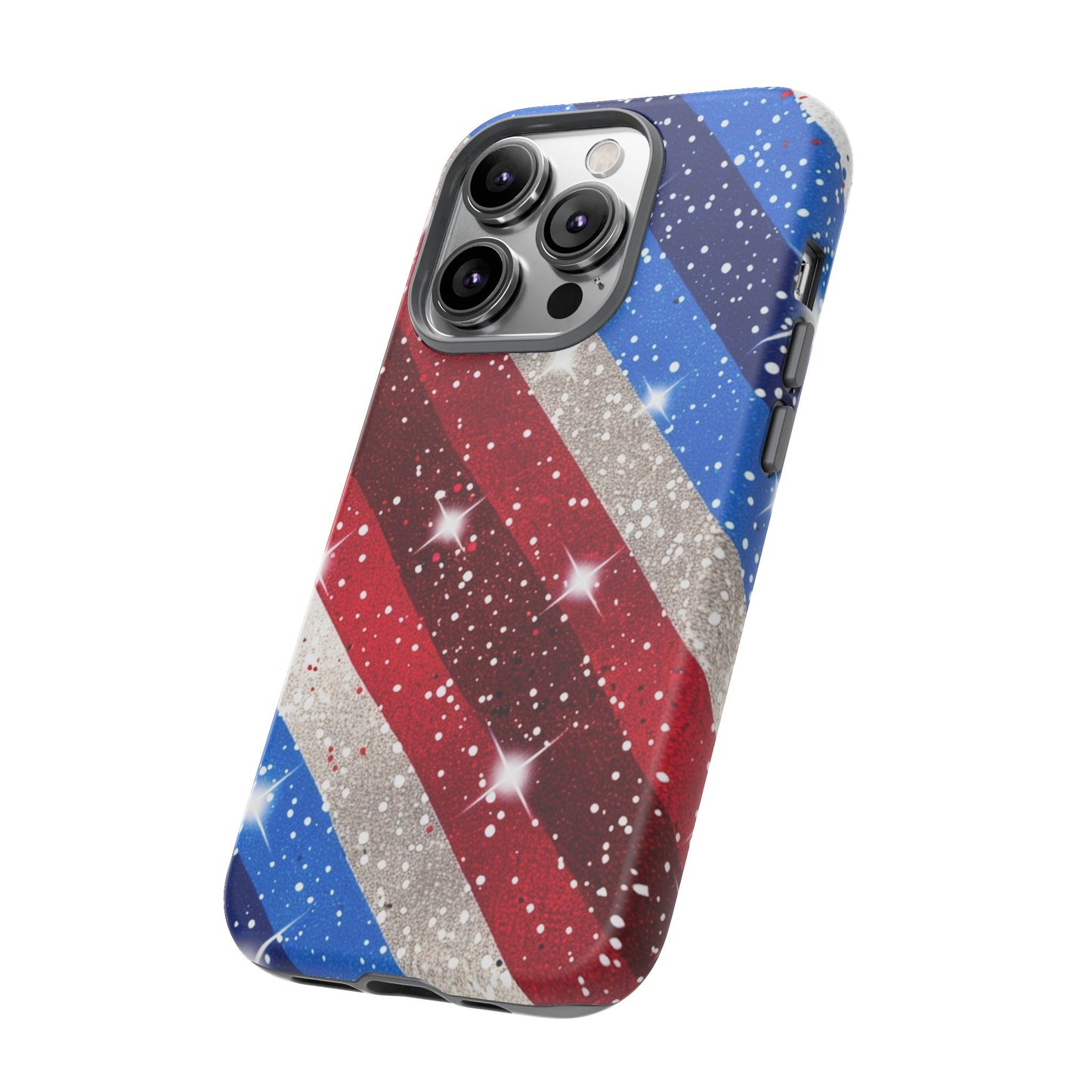 Glittery Patriotic Phone Case - Tough Cases