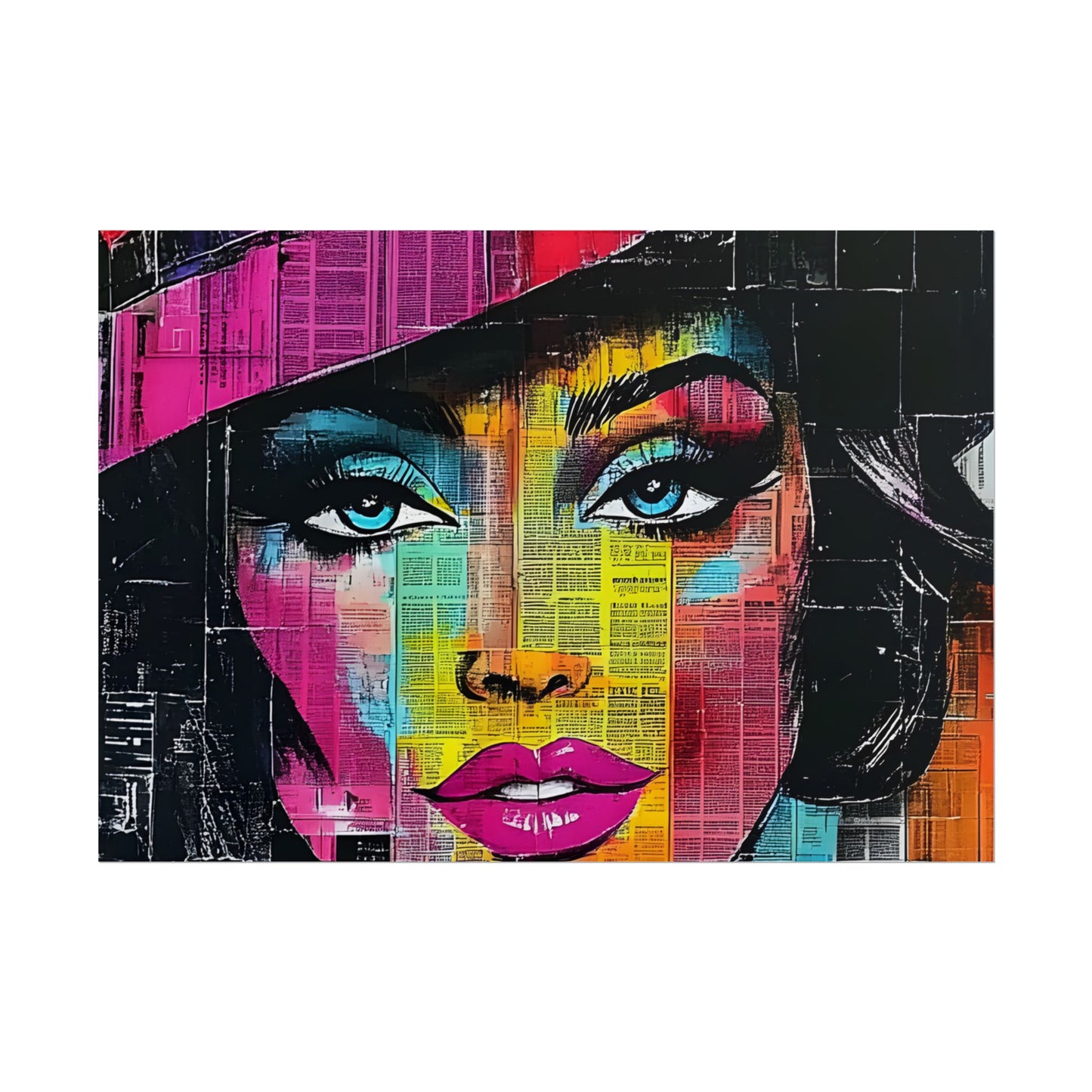 Poster Print Retro Pop Culture Woman 10