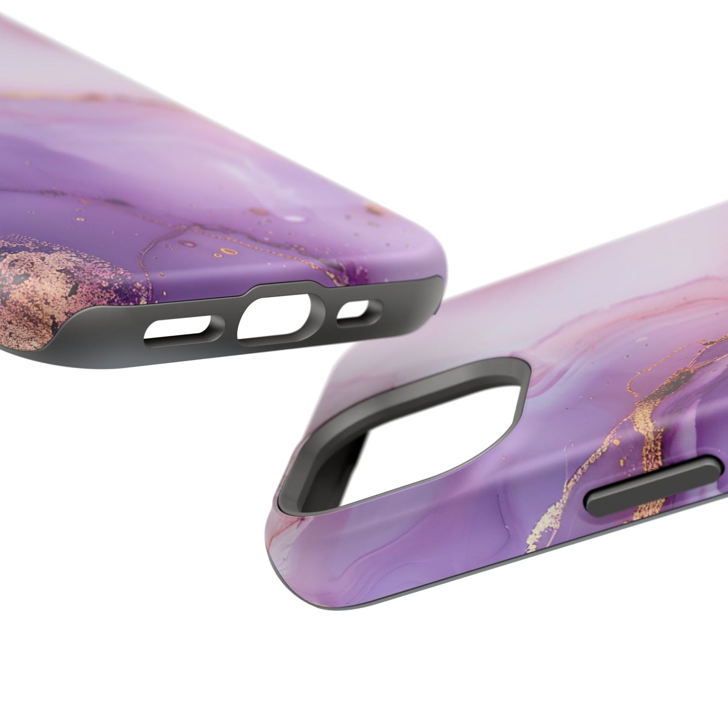 Elegant Purple Marble iPhone Case