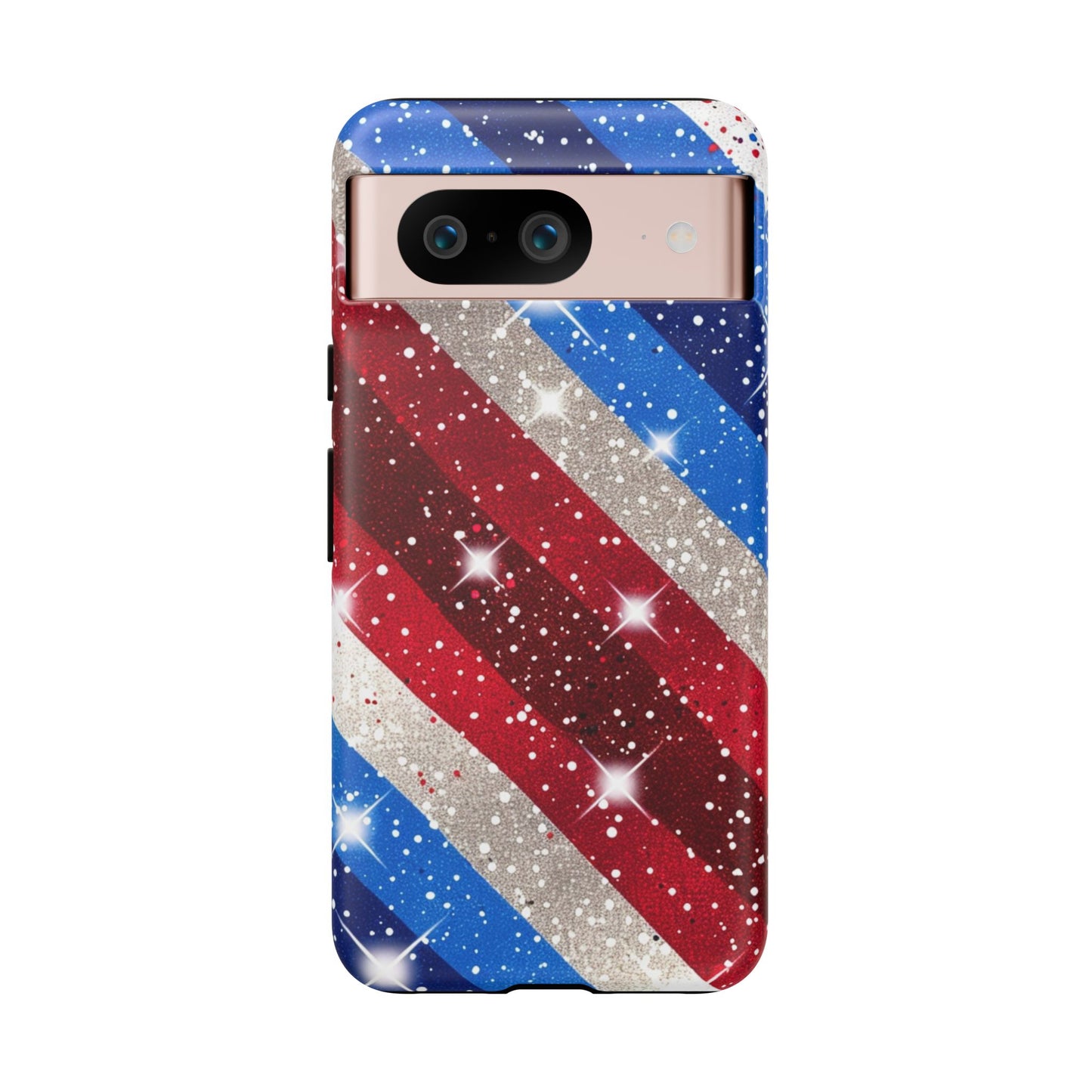 Glittery Patriotic Phone Case - Tough Cases
