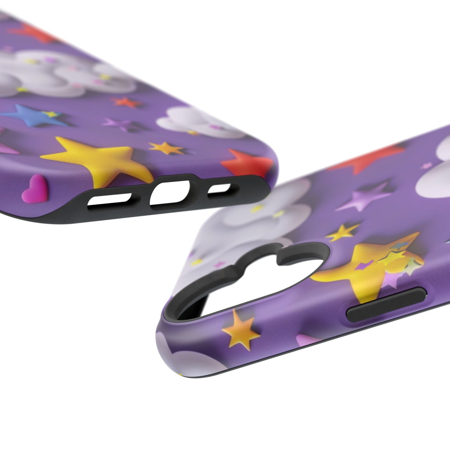 Colorful Cloud & Star Phone Case