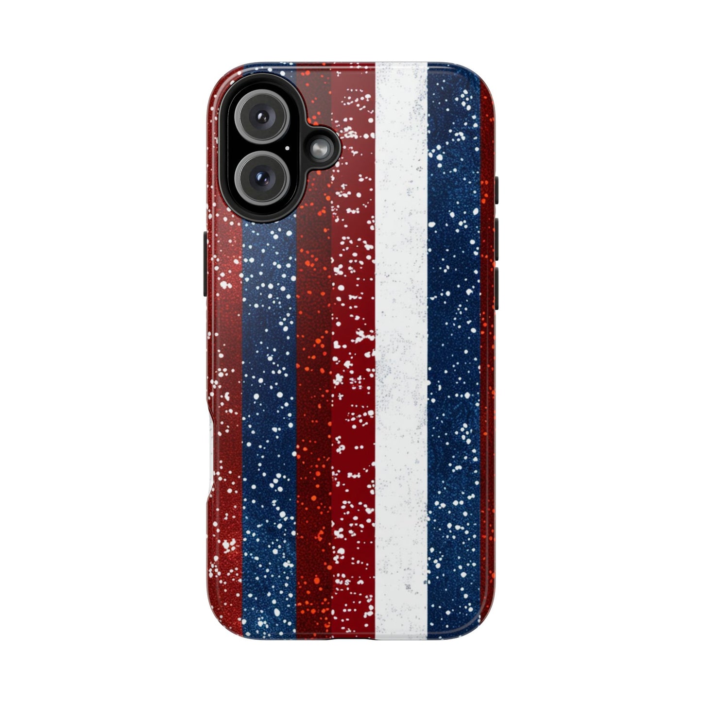 Patriotic Glitter Tough Phone Case