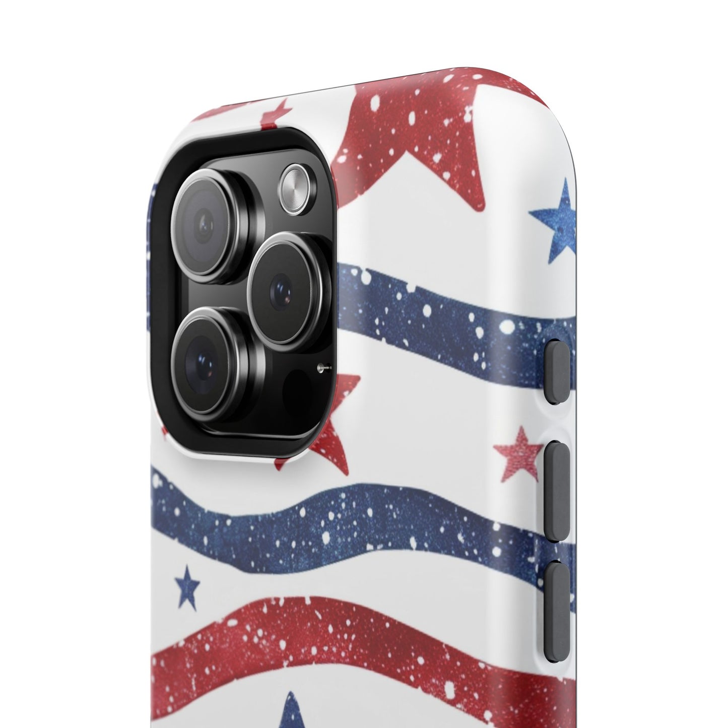 Stars & Stripes Design Impact-Resistant Phone Case