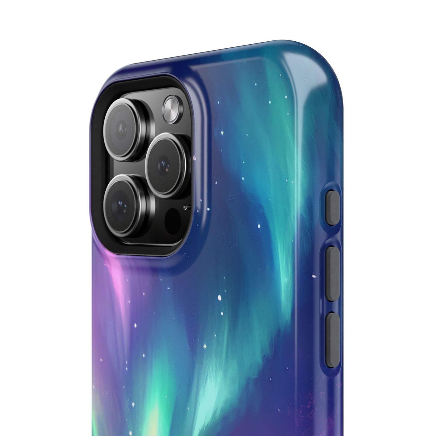 Aurora Borealis Impact-Resistant Phone Case - Colorful Northern Lights Design-2