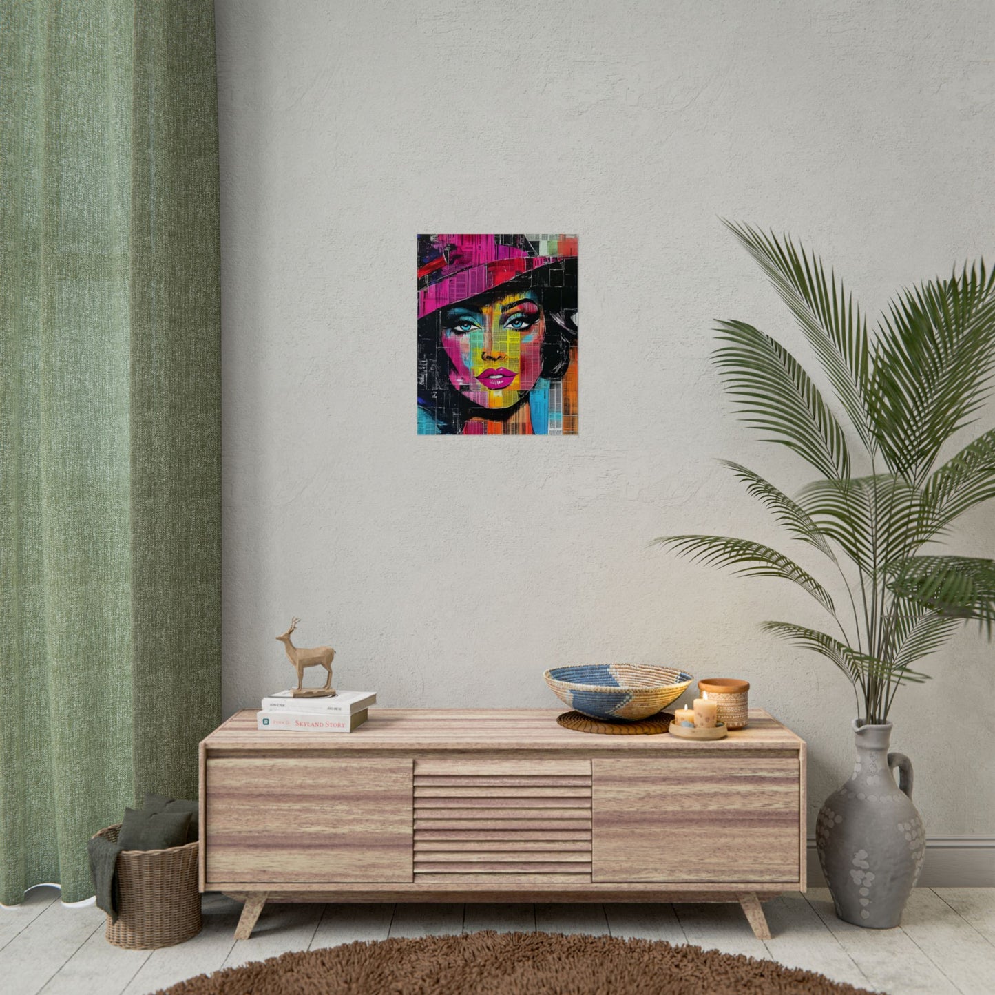 Poster Print Retro Pop Culture Woman 10
