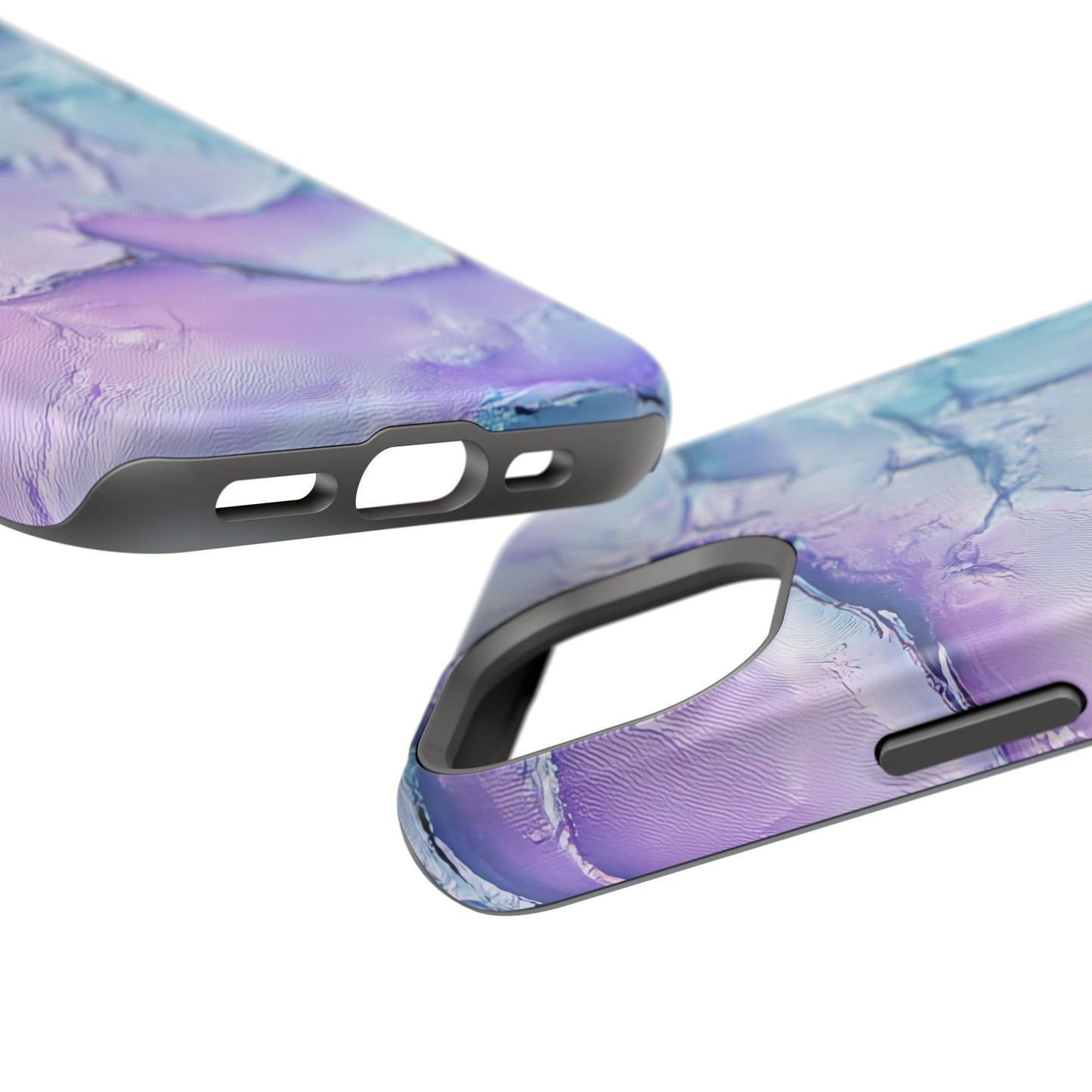 Vibrant Impact-Resistant Phone Case - Colorful Texture Design