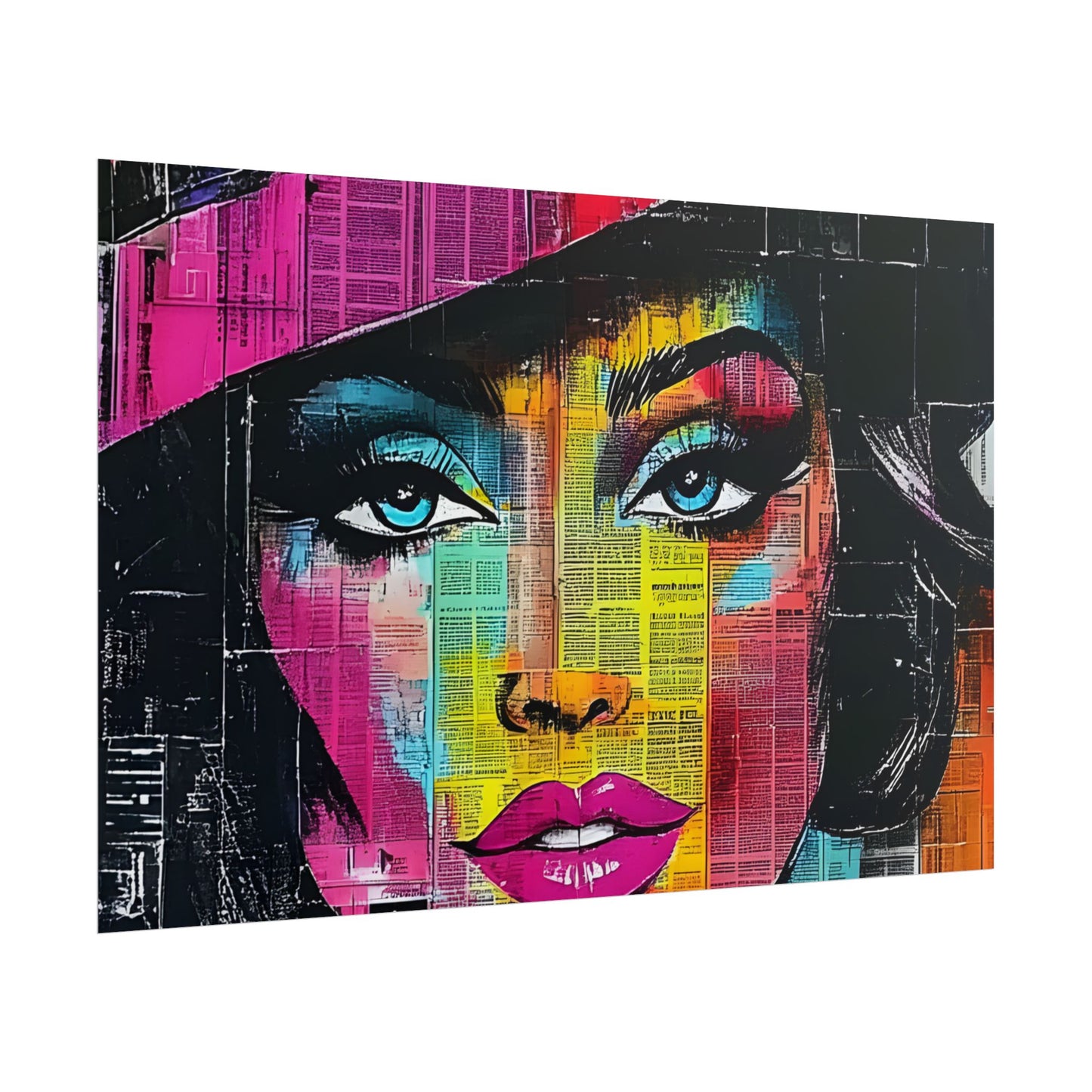 Poster Print Retro Pop Culture Woman 10