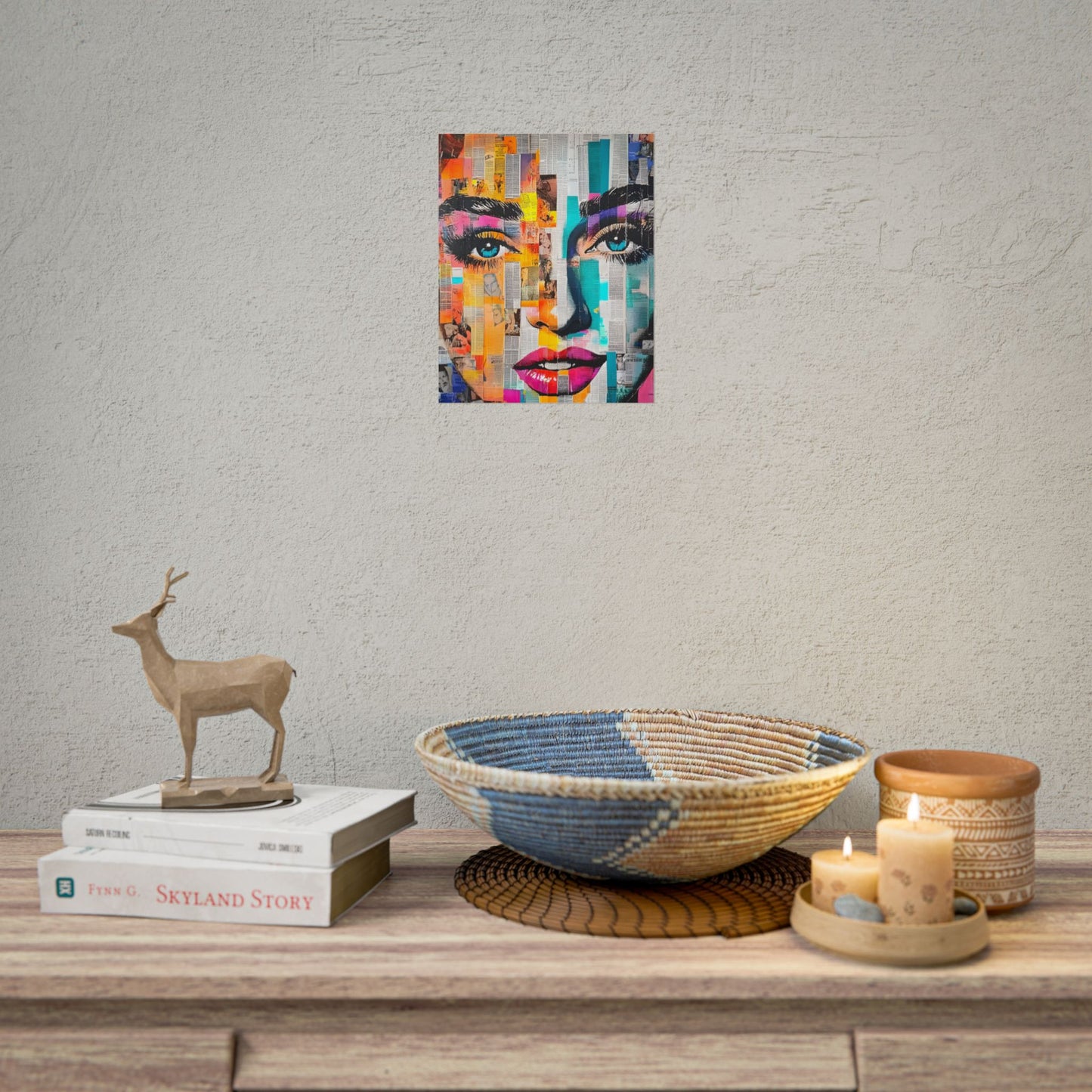 Retro Pop Culture Woman 6-Vibrant Art Wall Decor