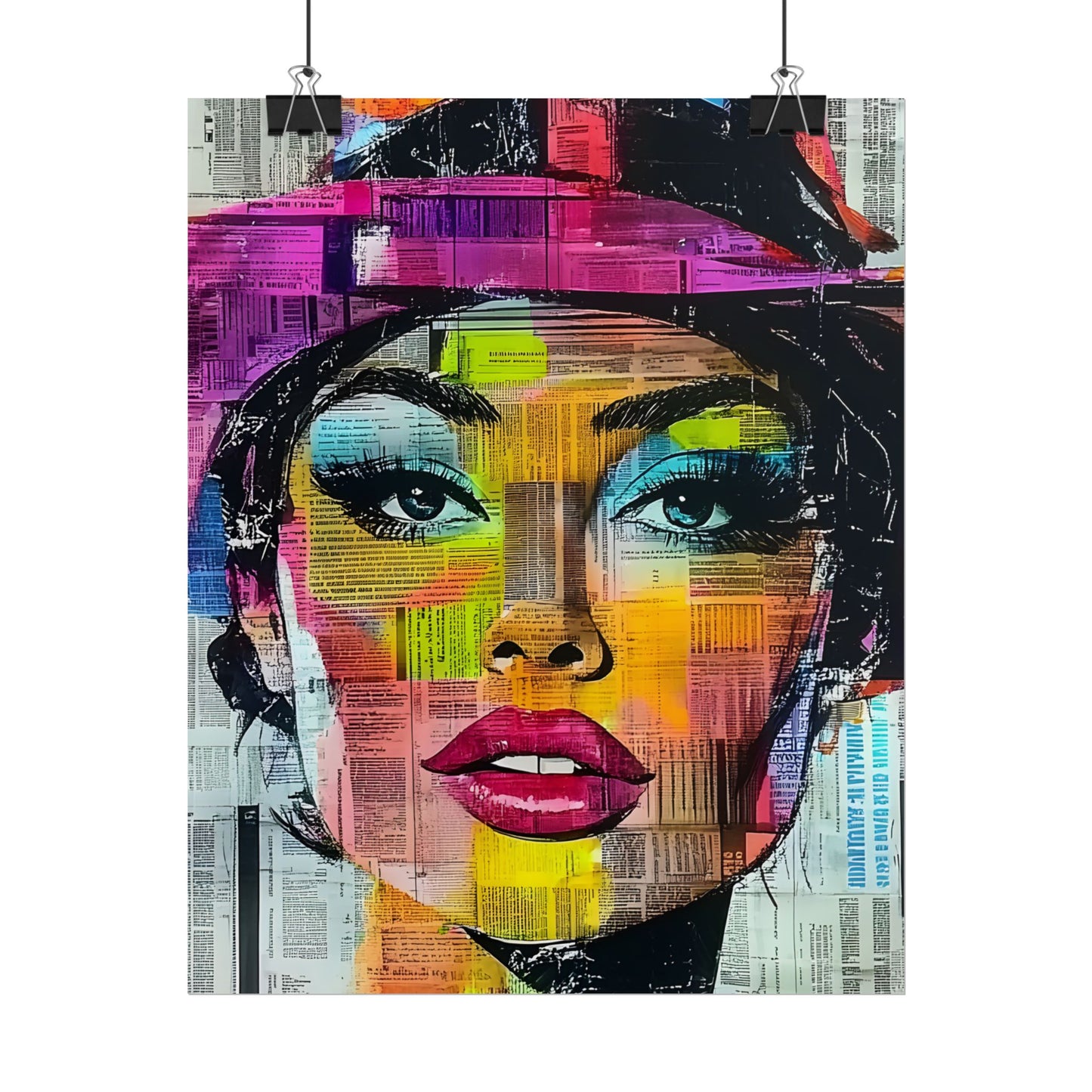 Retro Pop Culture Woman 9 - Wall Art, Retro Art
