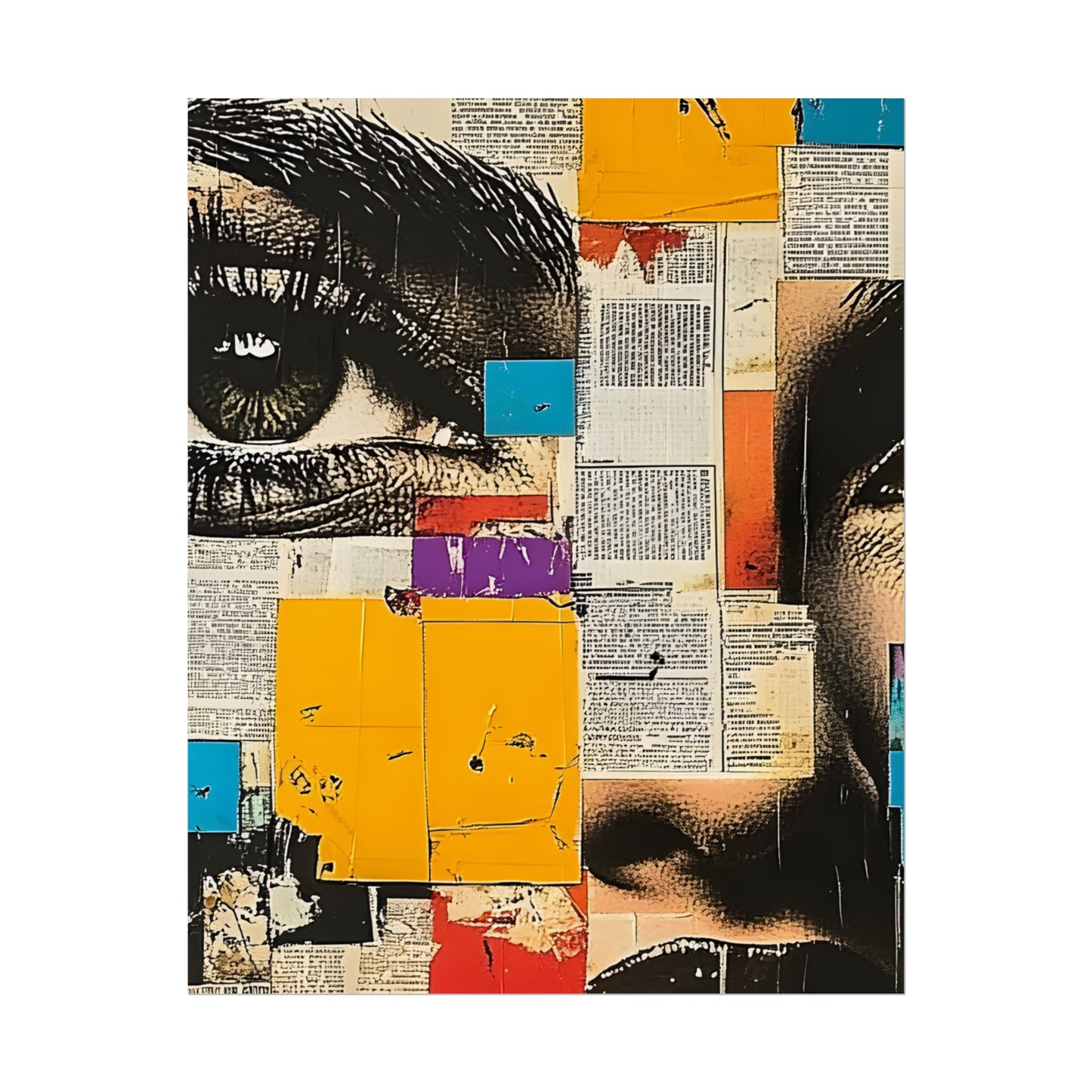 Wall Art Poster - Retro Pop Culture Woman 15