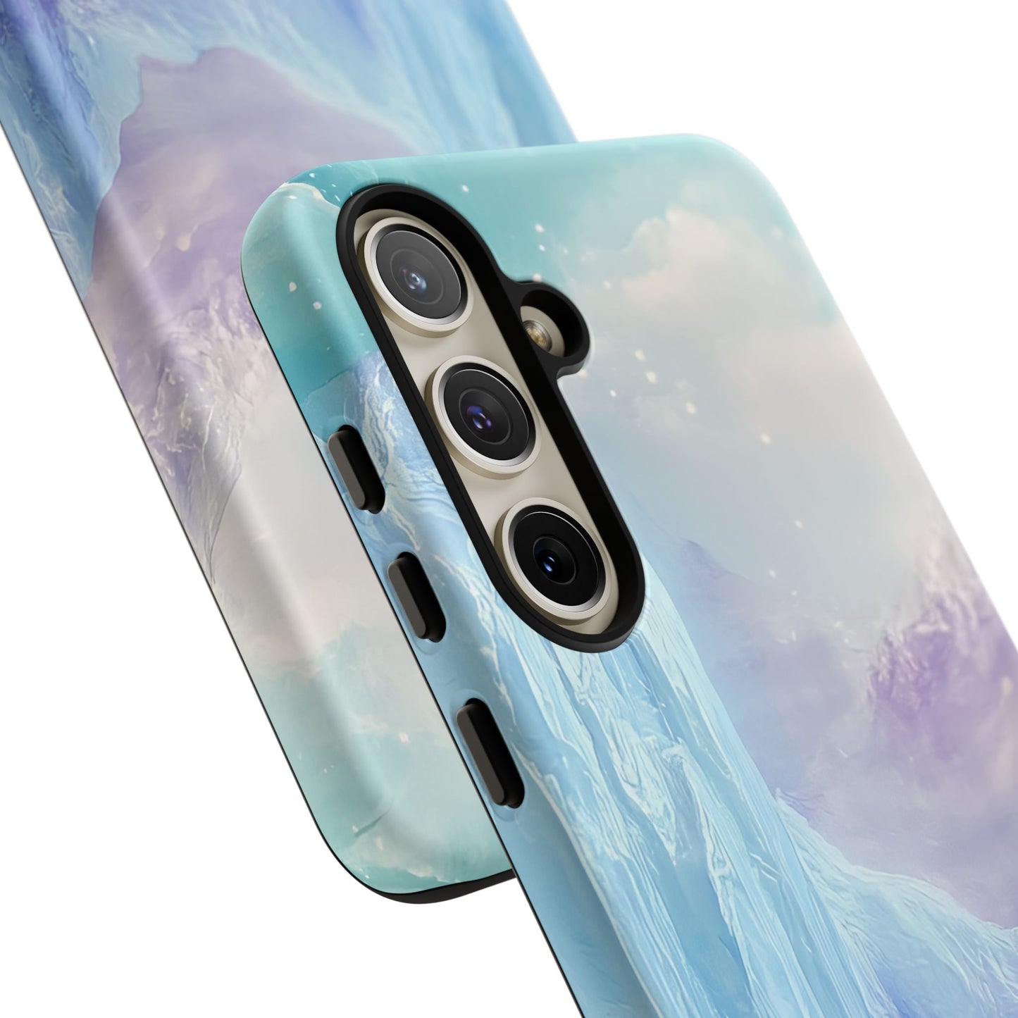 Artistic Phone Case with Iceberg Design