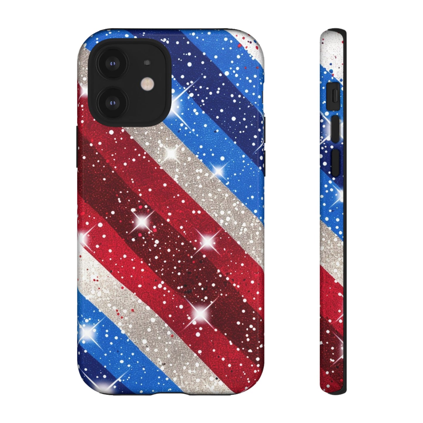 Glittery Patriotic Phone Case - Tough Cases
