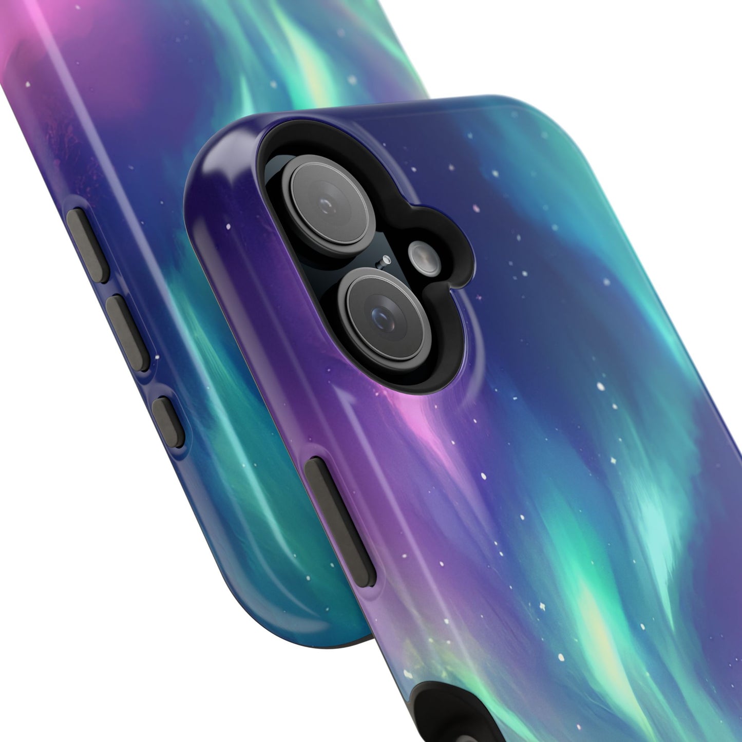 Aurora Borealis Impact-Resistant Phone Case - Colorful Northern Lights Design-2