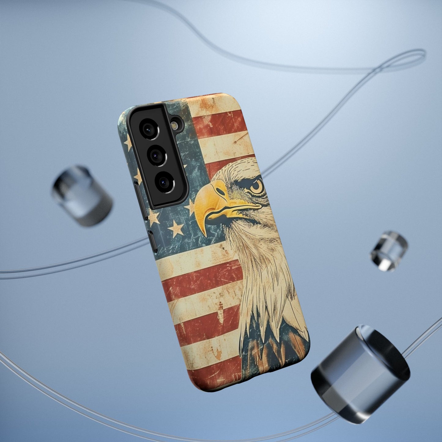 Eagle American Flag Phone Case