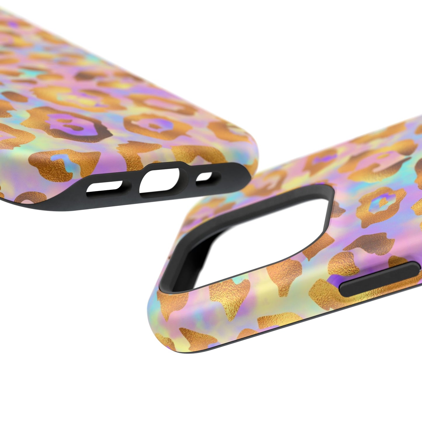 Leopard Print Impact-Resistant Phone Case