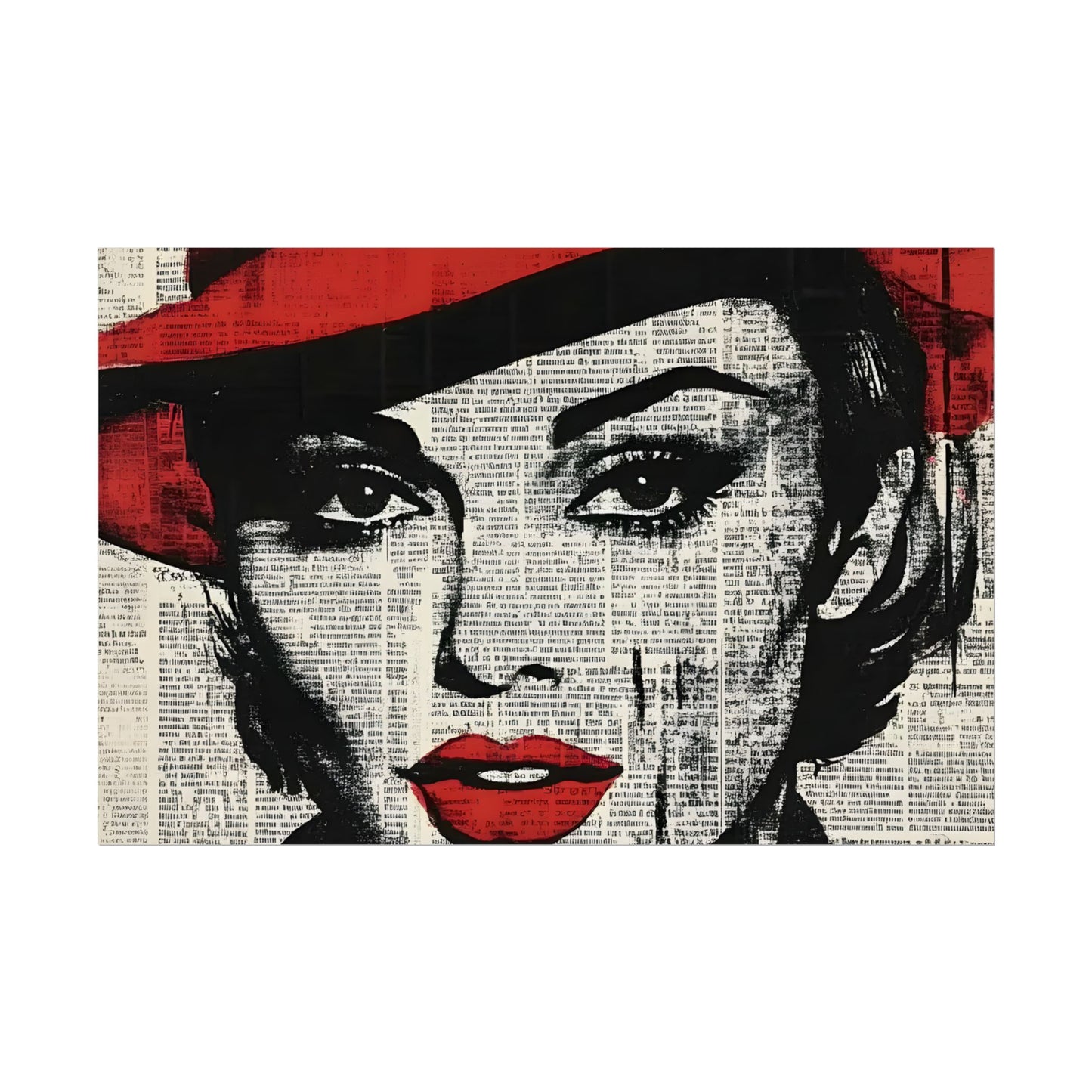 Retro Pop Culture Poster 3- Fashion Inspiration, Retro Wall Art