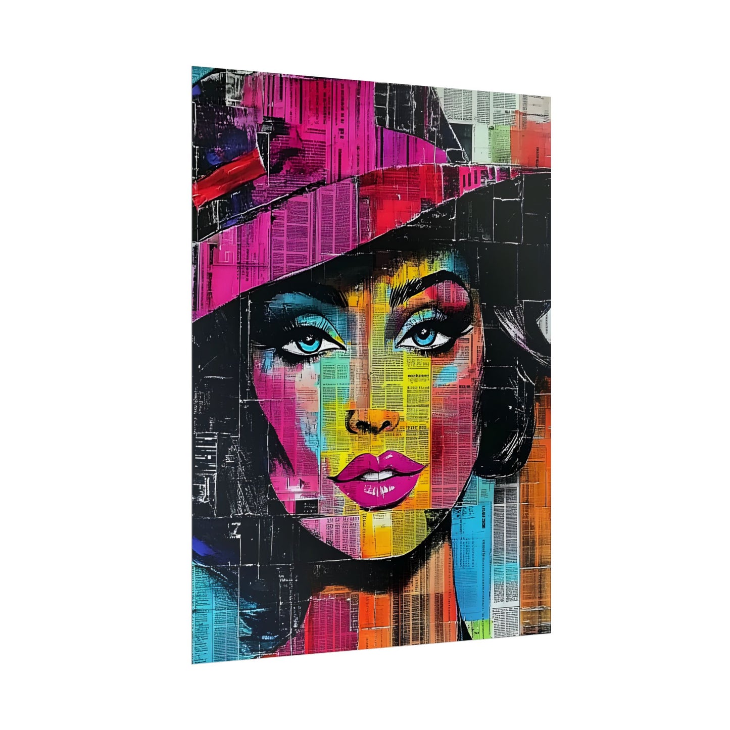 Poster Print Retro Pop Culture Woman 10