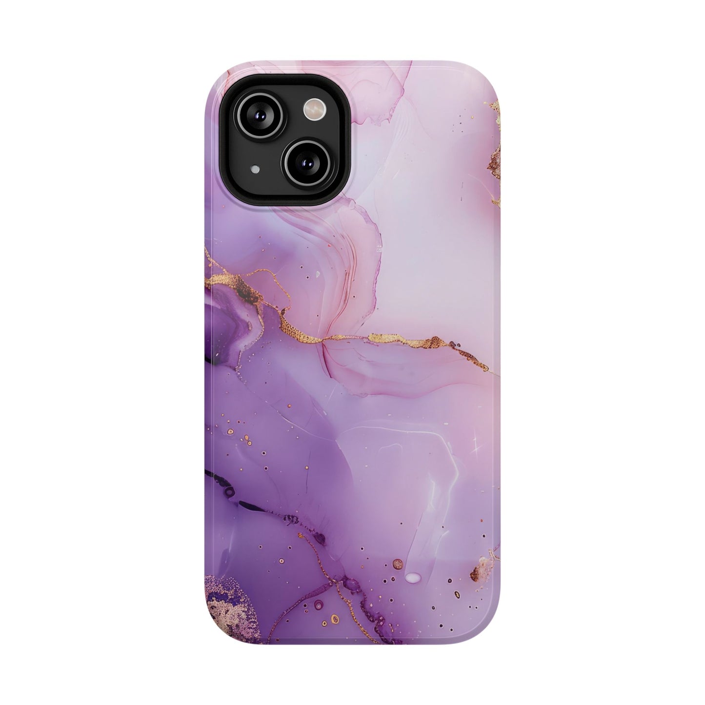 Elegant Purple Marble iPhone Case