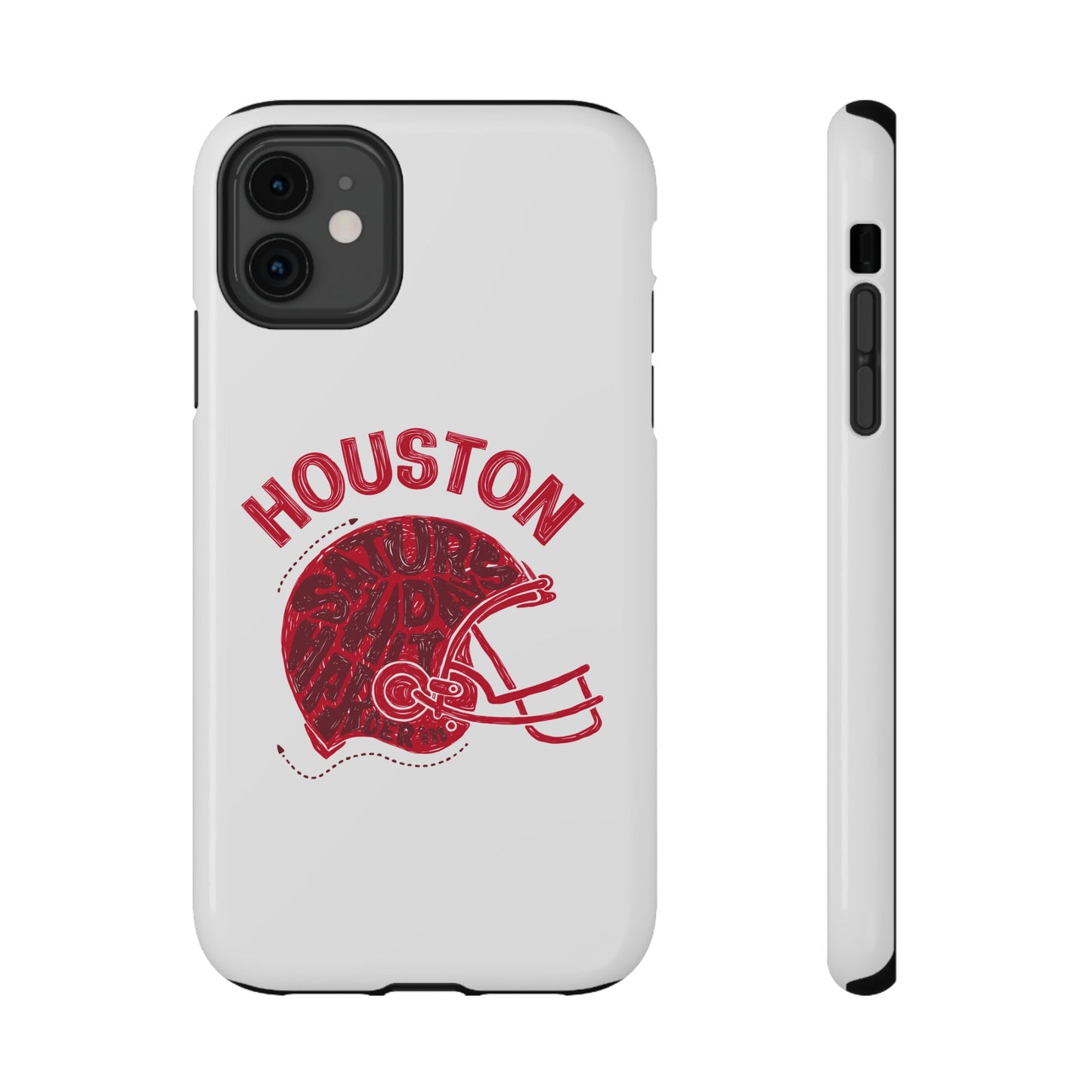 Houston Football Impact-Resistant Phone Case - Durable Design for Fans