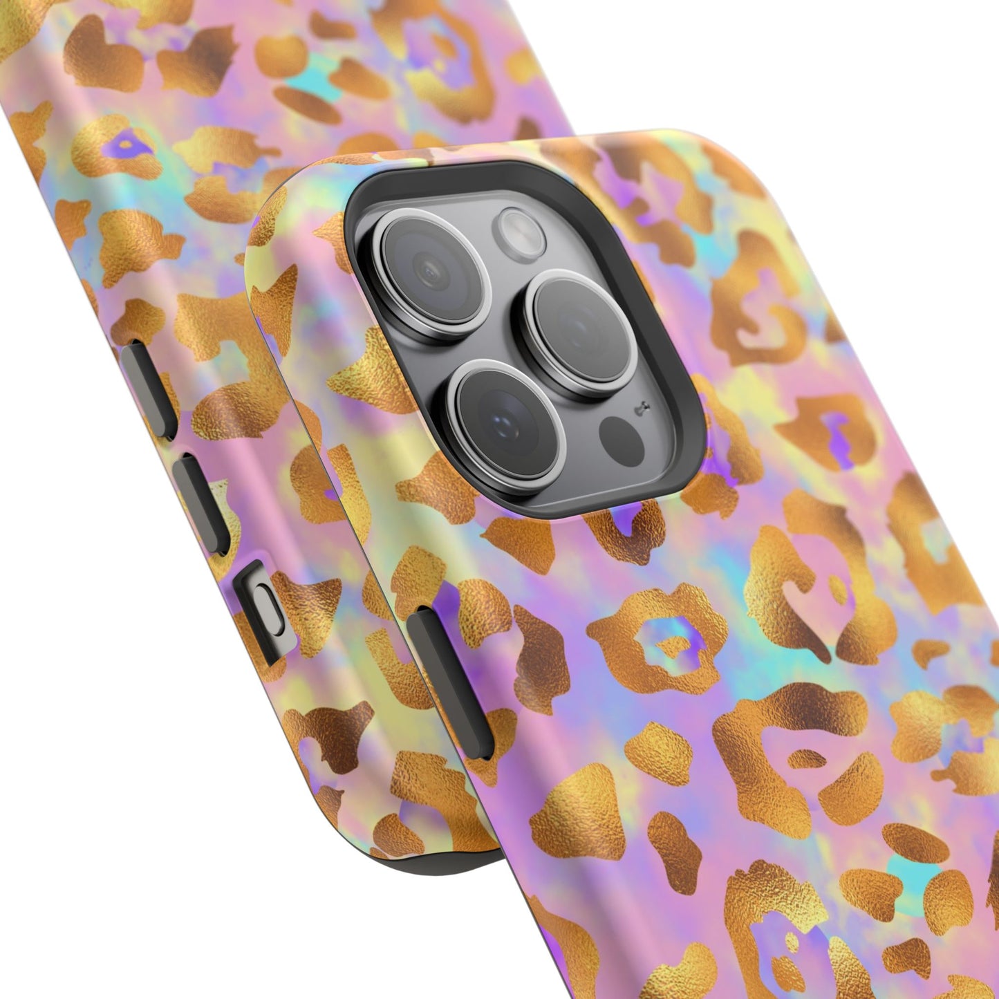 Leopard Print Impact-Resistant Phone Case