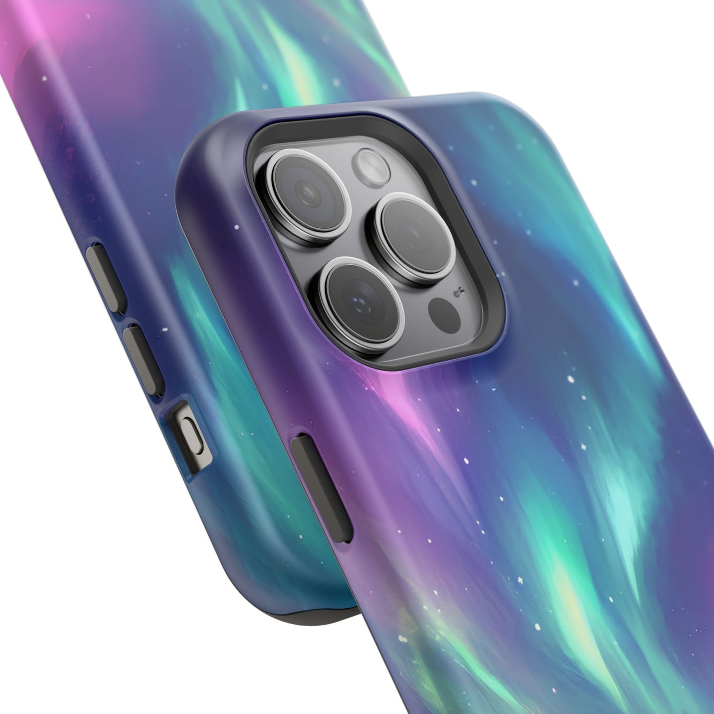 Aurora Borealis Impact-Resistant Phone Case - Colorful Northern Lights Design-2