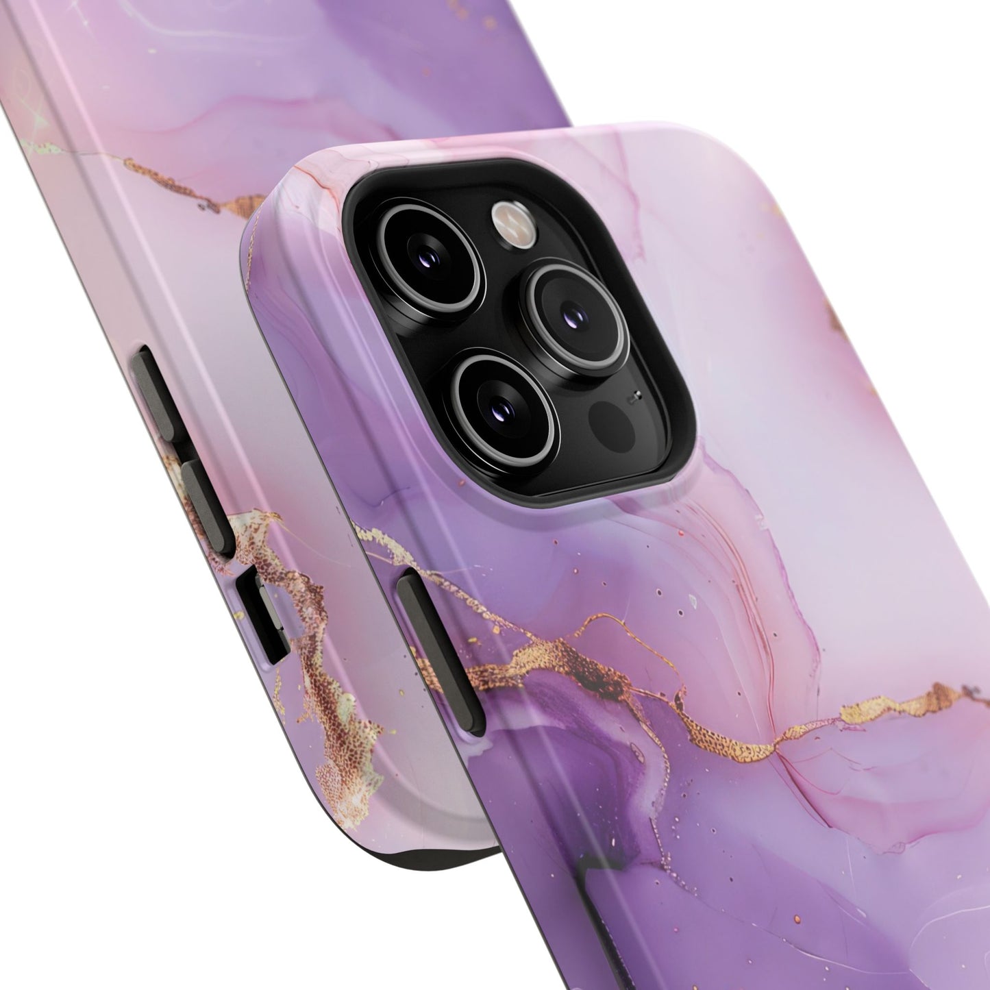Elegant Purple Marble iPhone Case