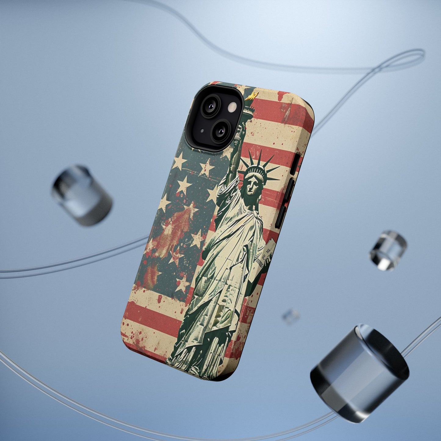 Liberty-Inspired Phone Case - Patriotic Design